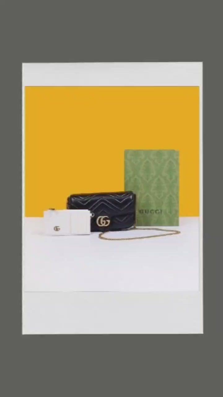 GG marmont with pouch premium shoulder bag