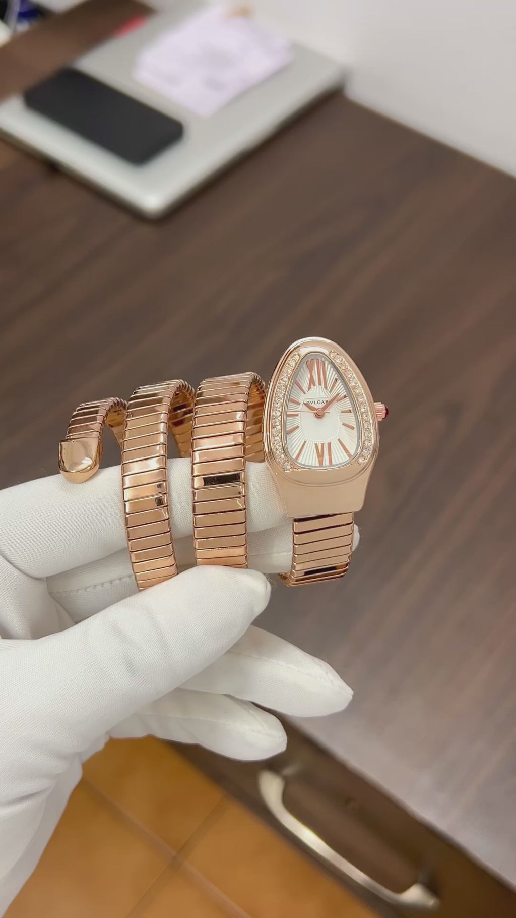 Serpenti tubogas watch