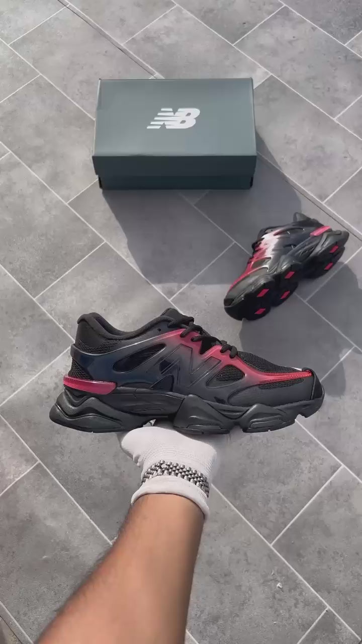 NB 9060 gradient red black