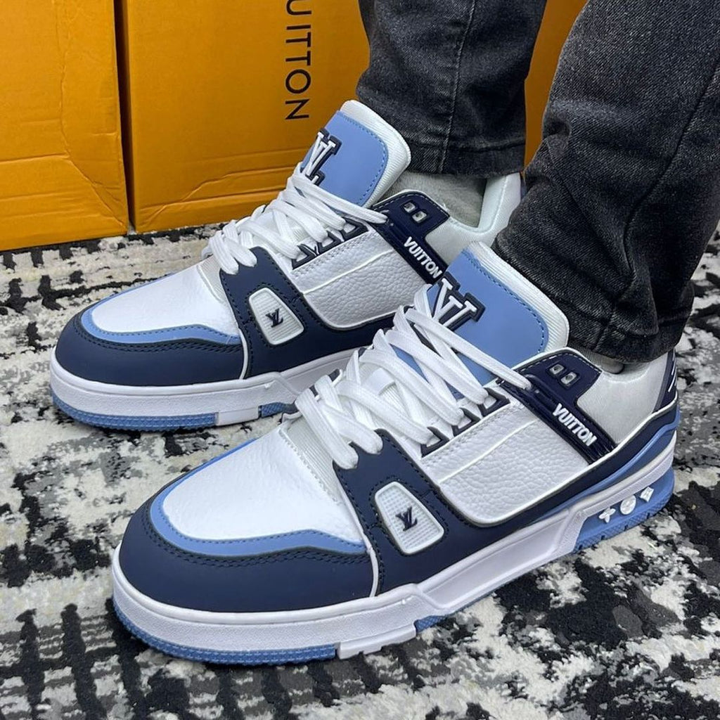 Street Style Trainer Sneaker Blue