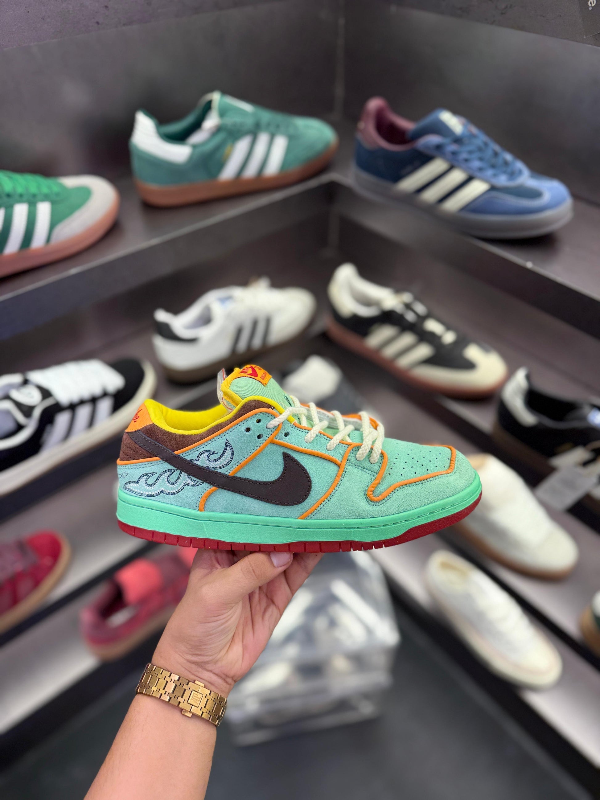 SB dunk rodeo tourmaline