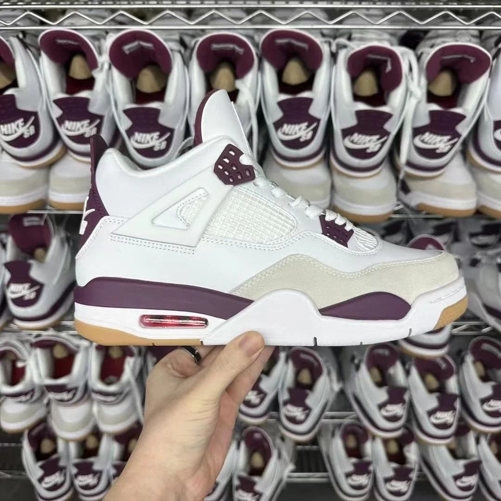 AJ retro 4 fantasy purple semi ua sneaker