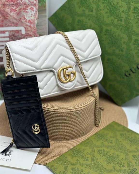 GG With Pouch Premium Shoulder Bag