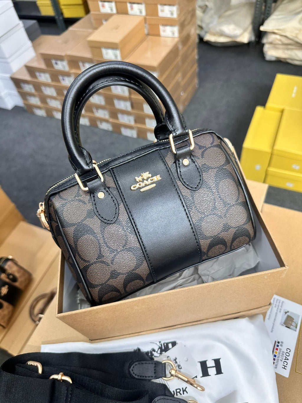 MINI BOSTON BAG