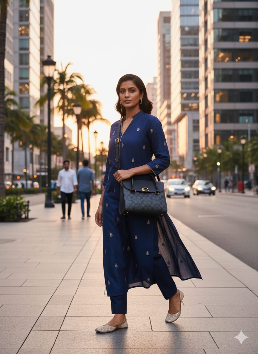 LEATHER HAND BAG FOR HER