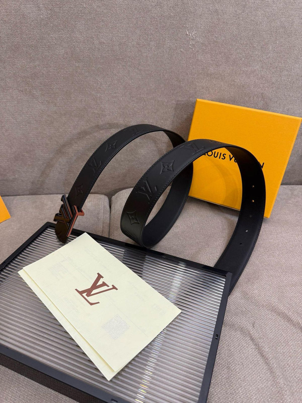 Luxury leather belts