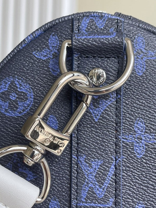 Monogram unisex duffle bag