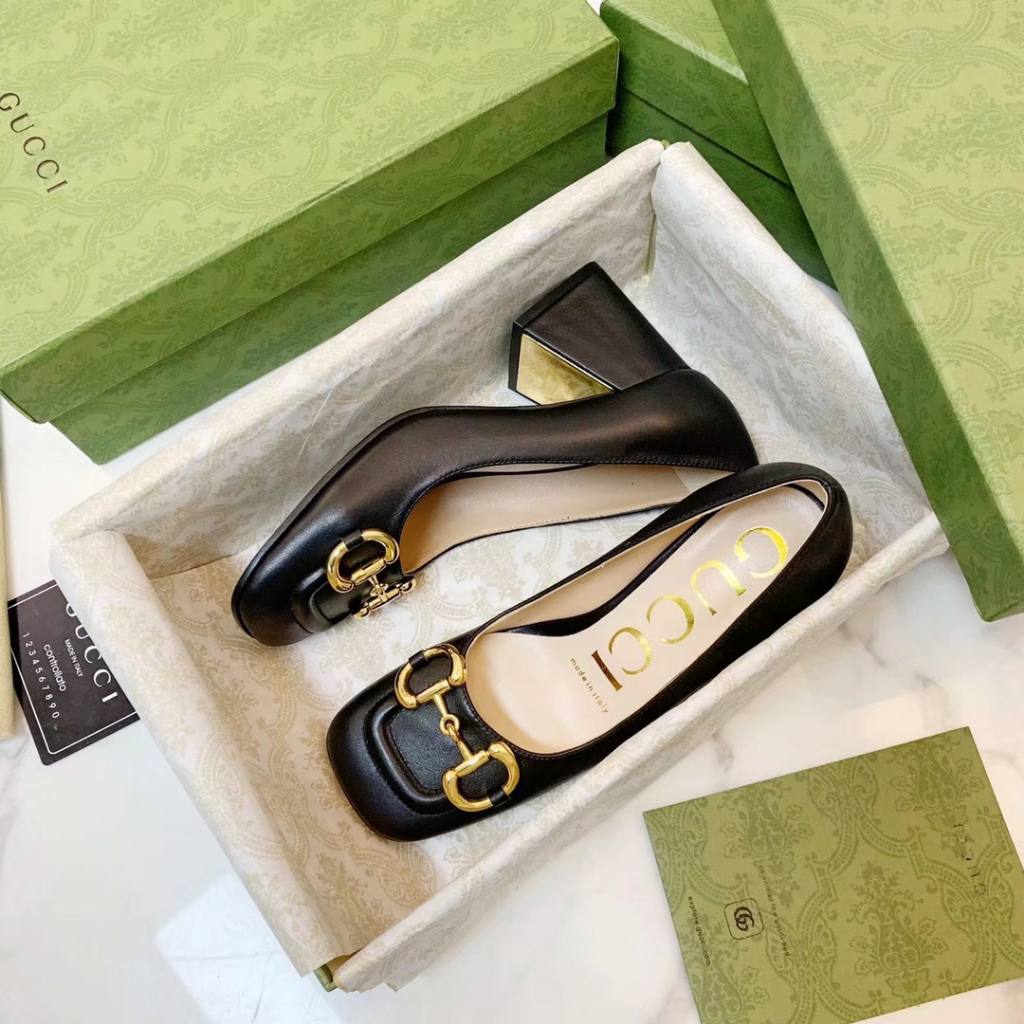 GG Horsebit 75MM Pump Heels