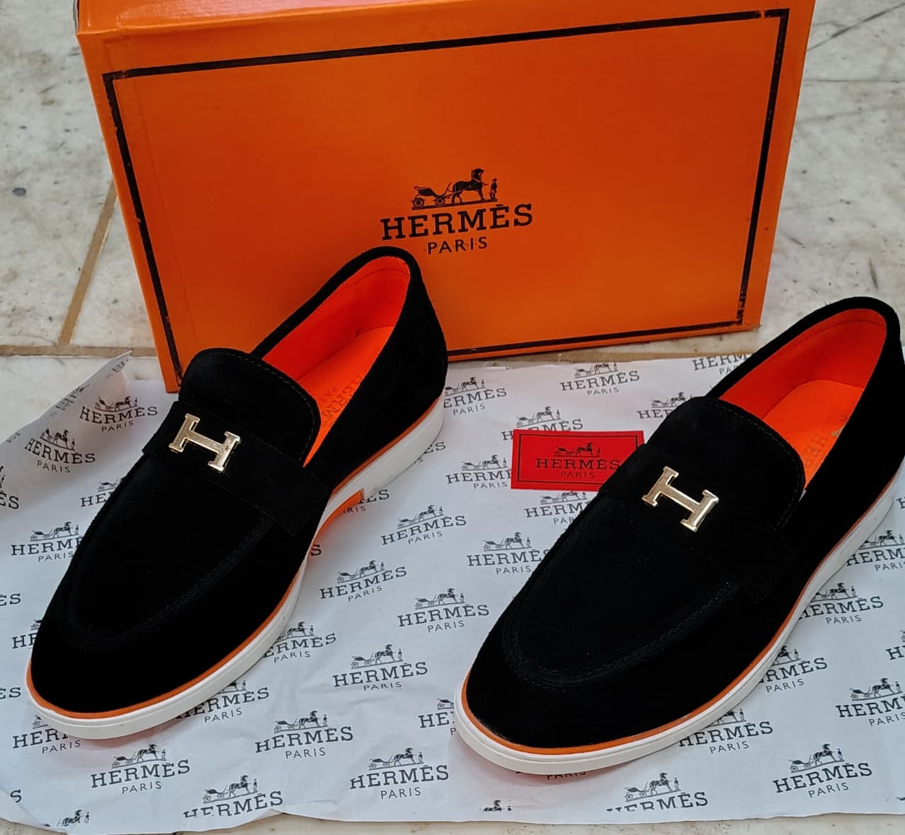 Hermes loafers