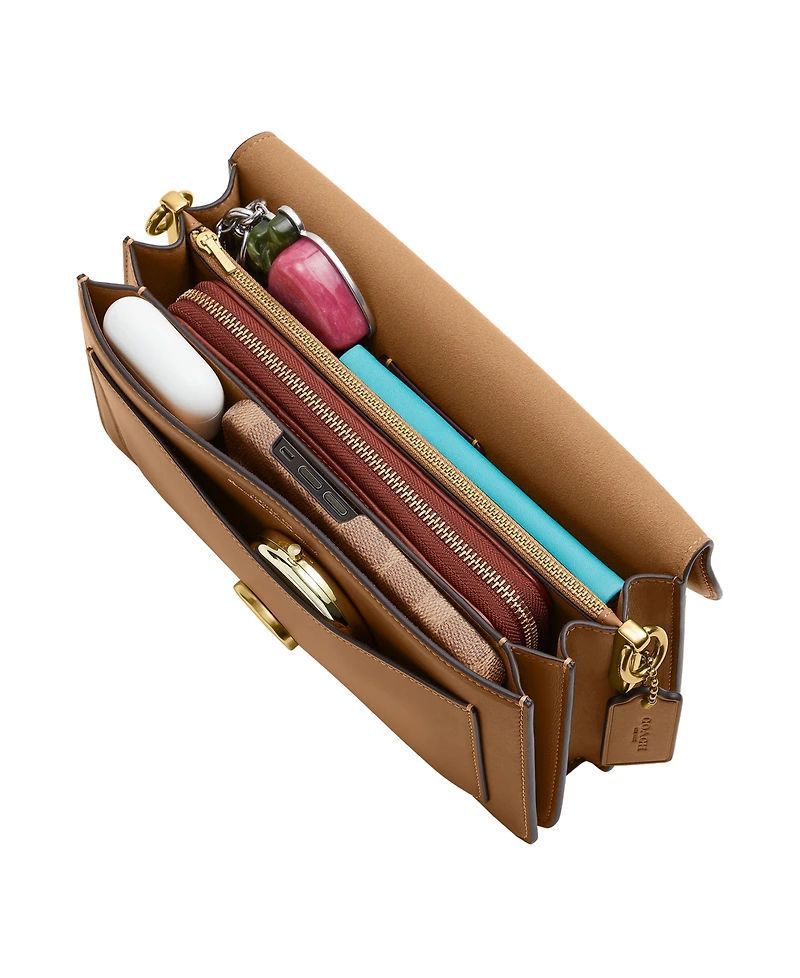 COACH TABBY TWO TONE RUST