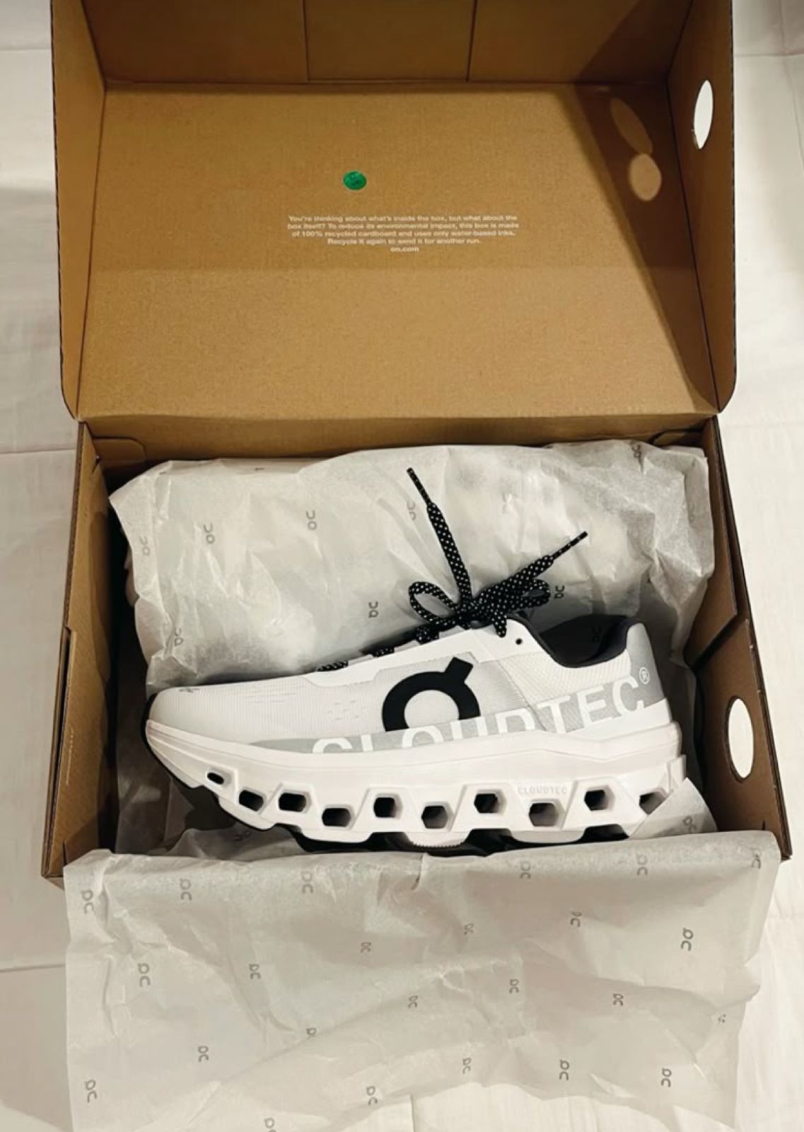 Premium quality shoe white & black