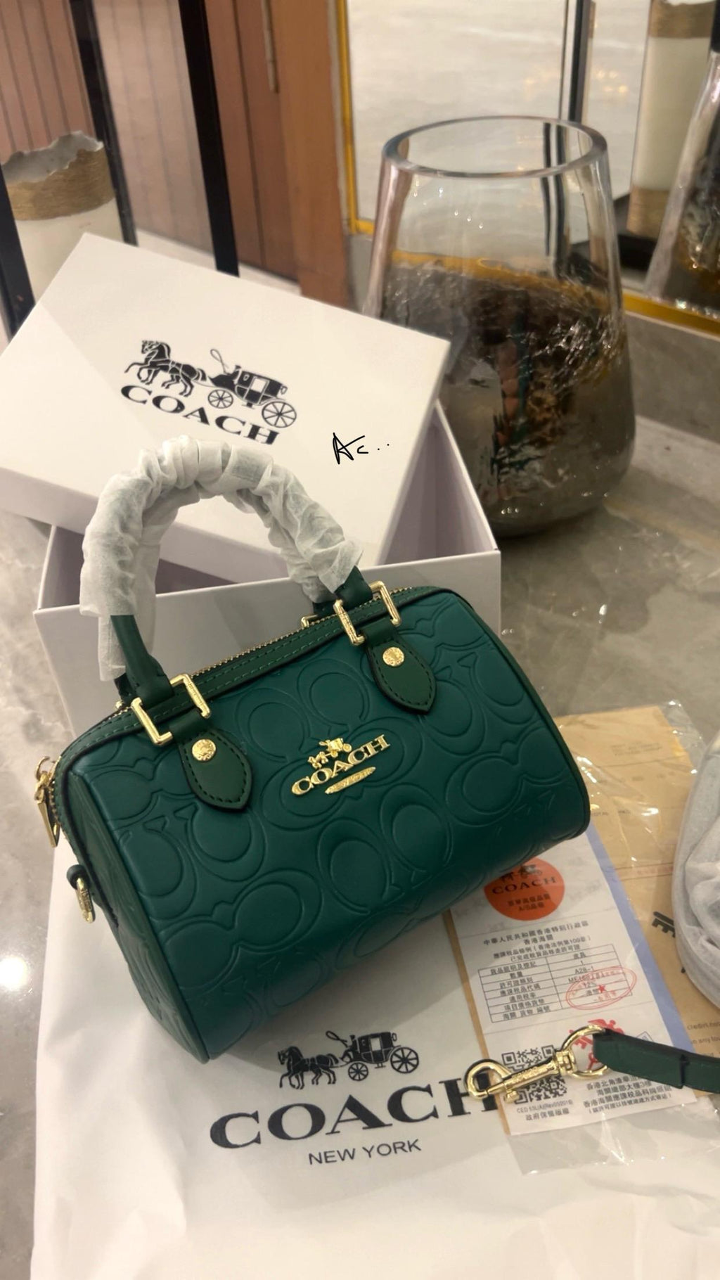 High quality leather bag