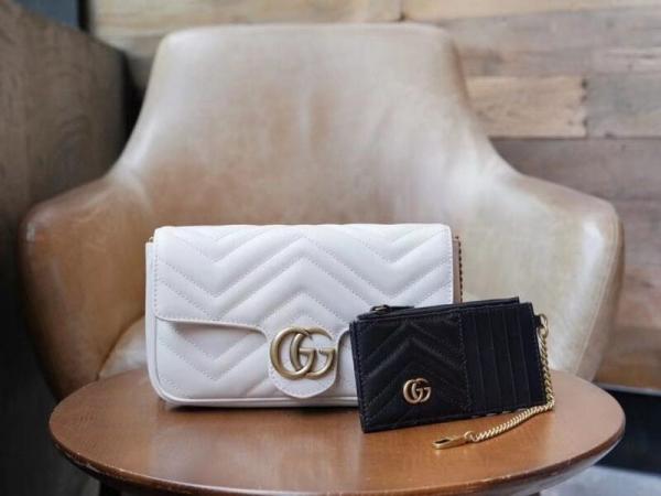 GG marmont with pouch premium shoulder bag