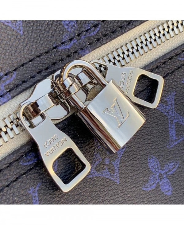 Monogram unisex duffle bag