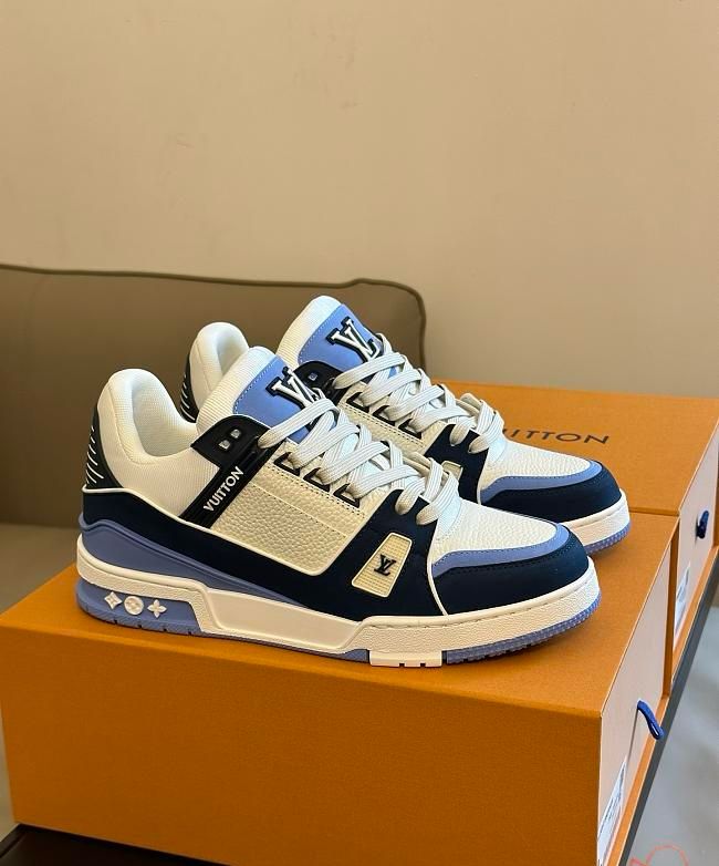 Street Style Trainer Sneaker Blue