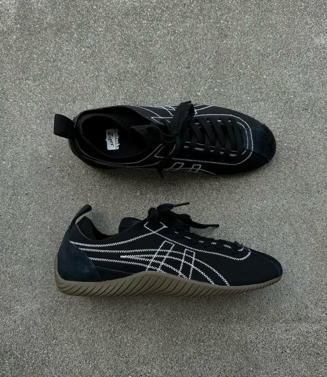 Onitsuk tiger sclaw black white