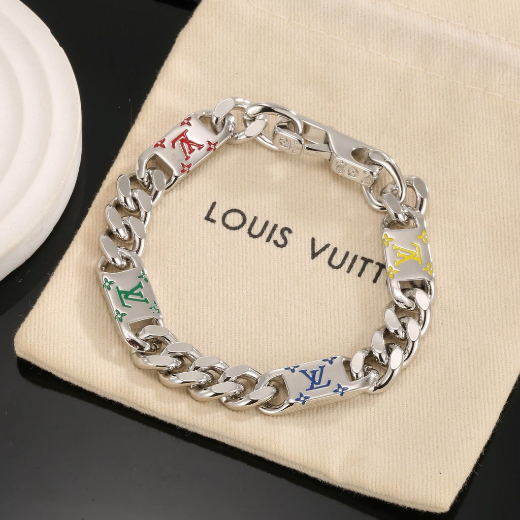 Luxury heavy chain bracelet