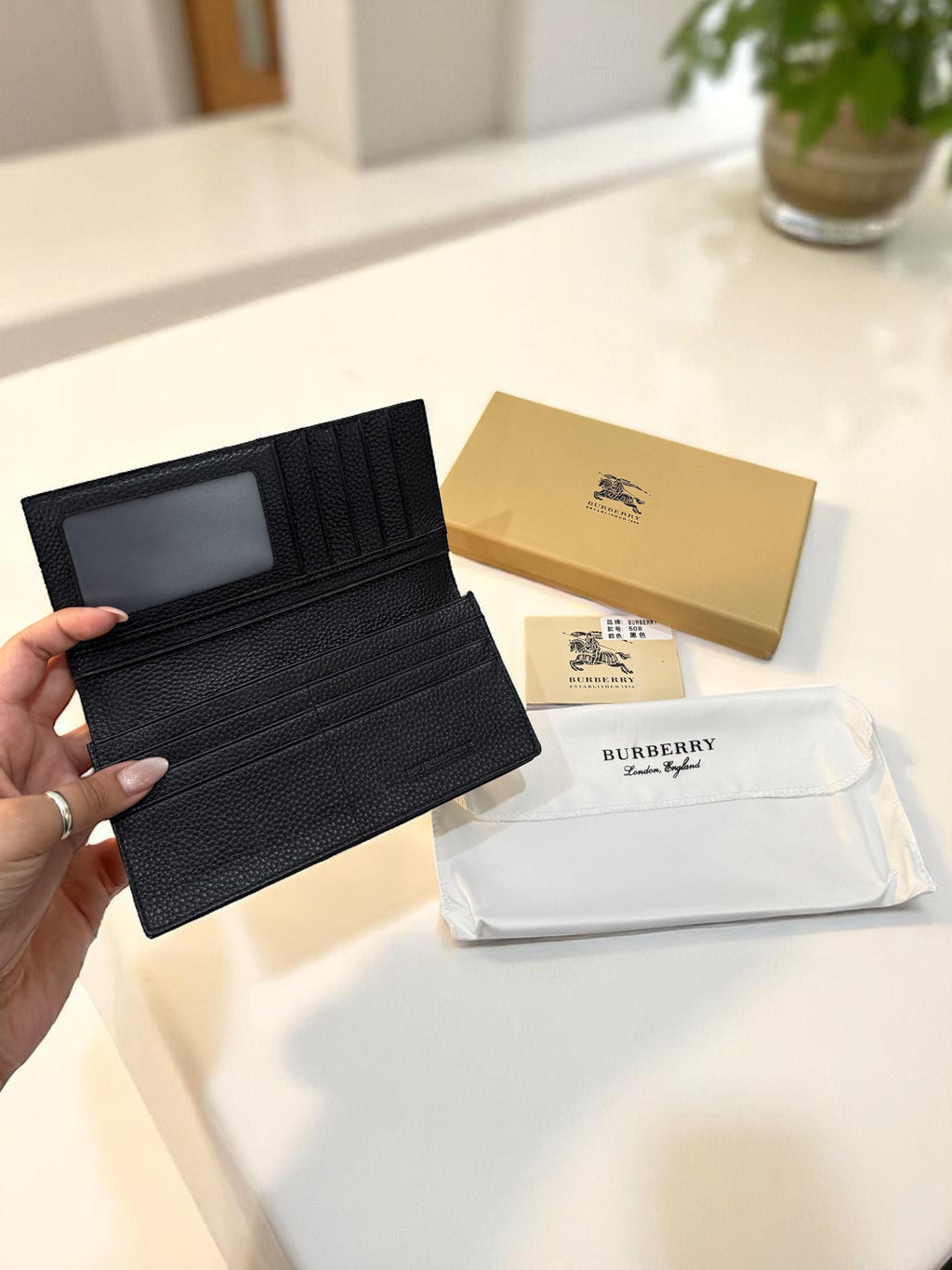 BB luxury monogram edition wallets