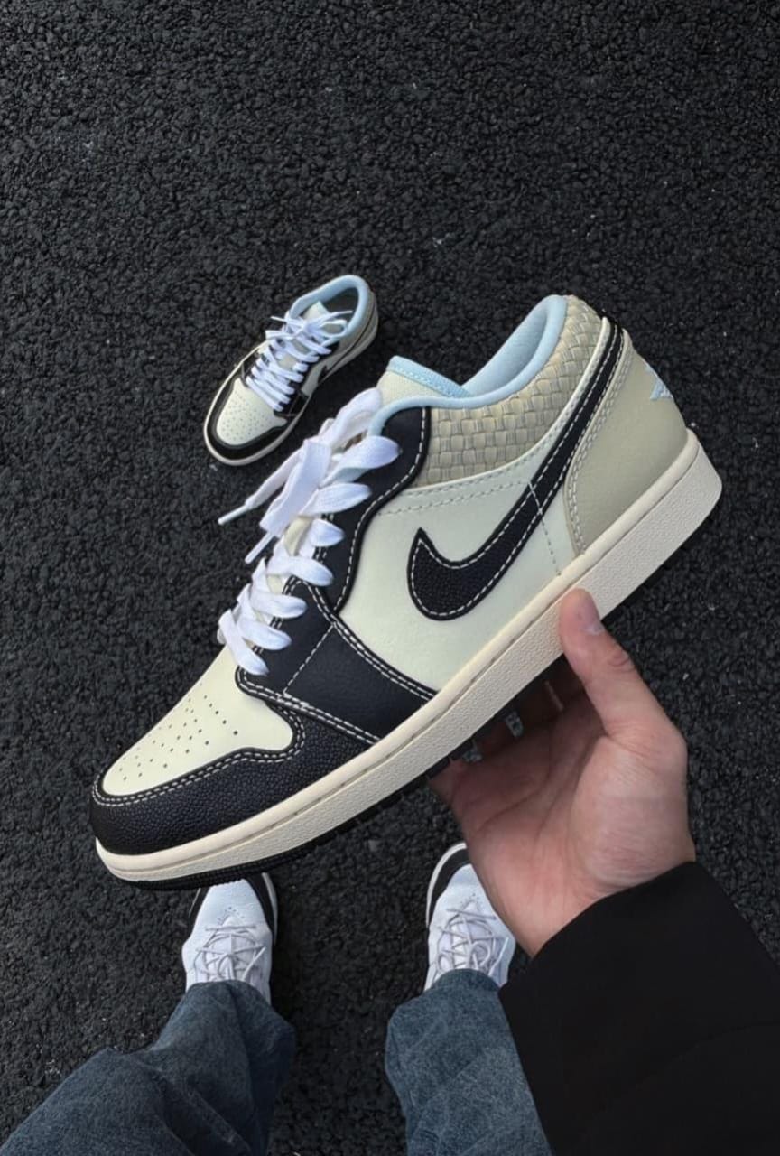 Air jordan 1 low coconut milk black
