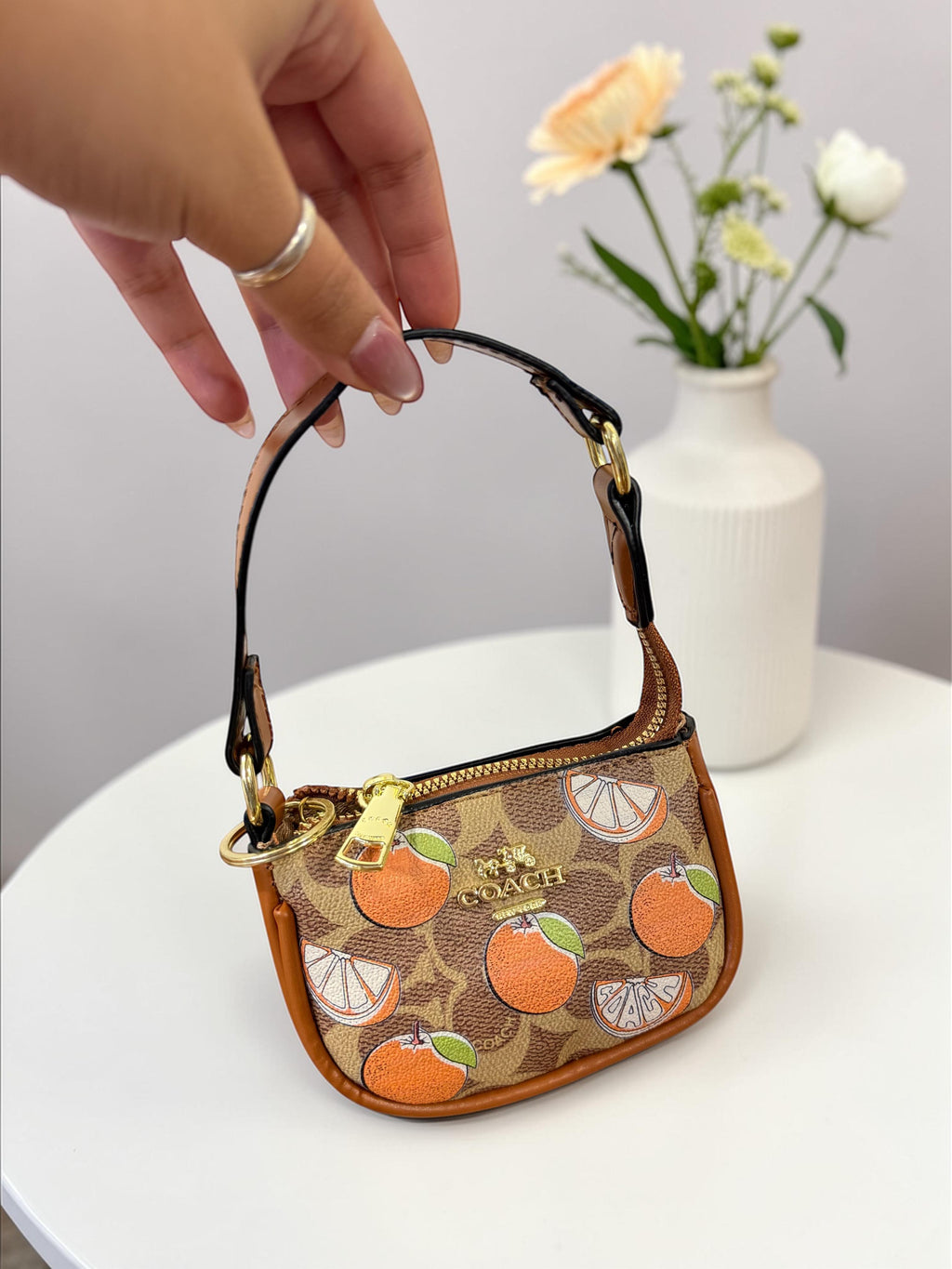 COACH TOP HANDLE MINI BAG