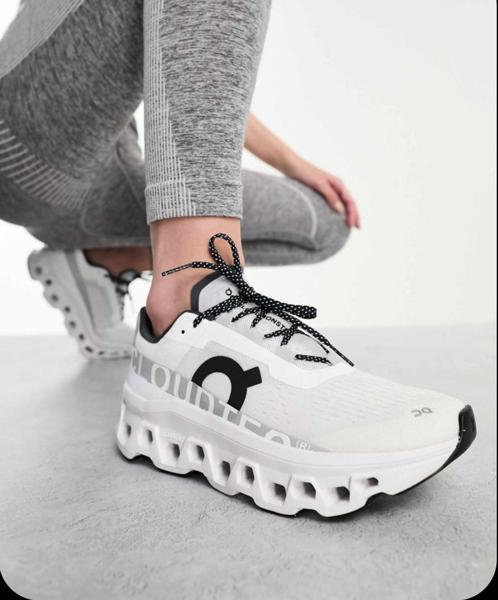 Premium quality shoe white & black