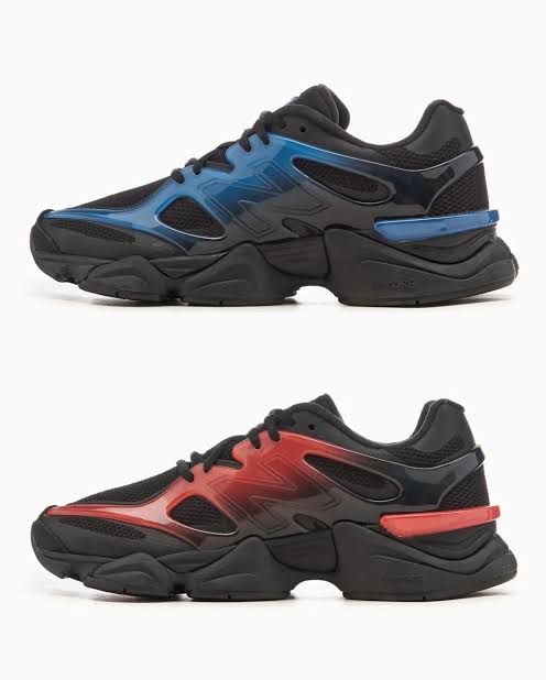 NB 9060 gradient red black