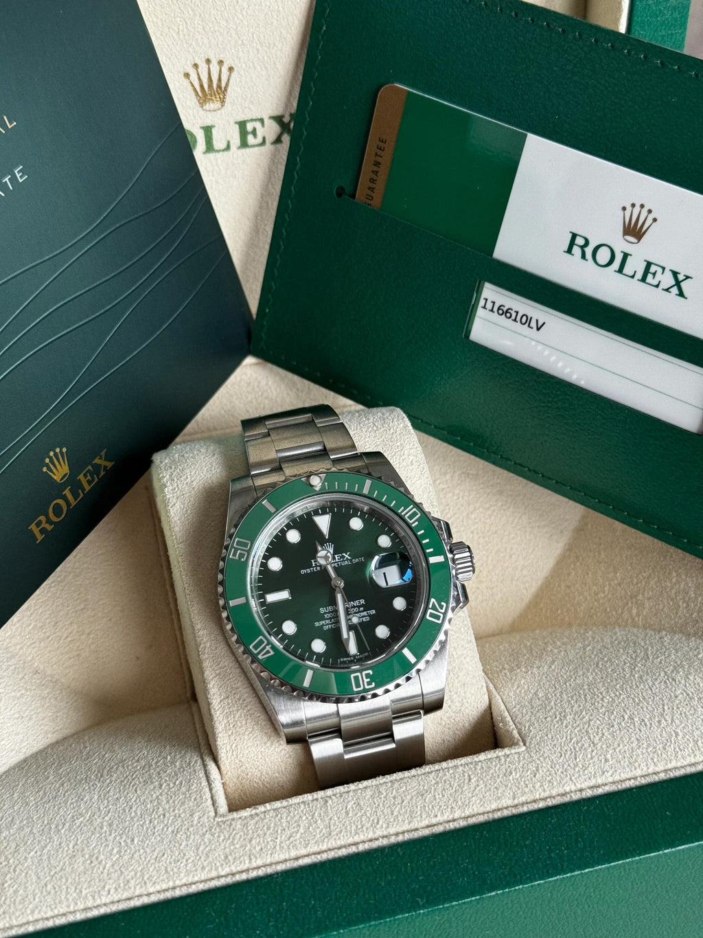 SUBMARINER GREEN DIAL