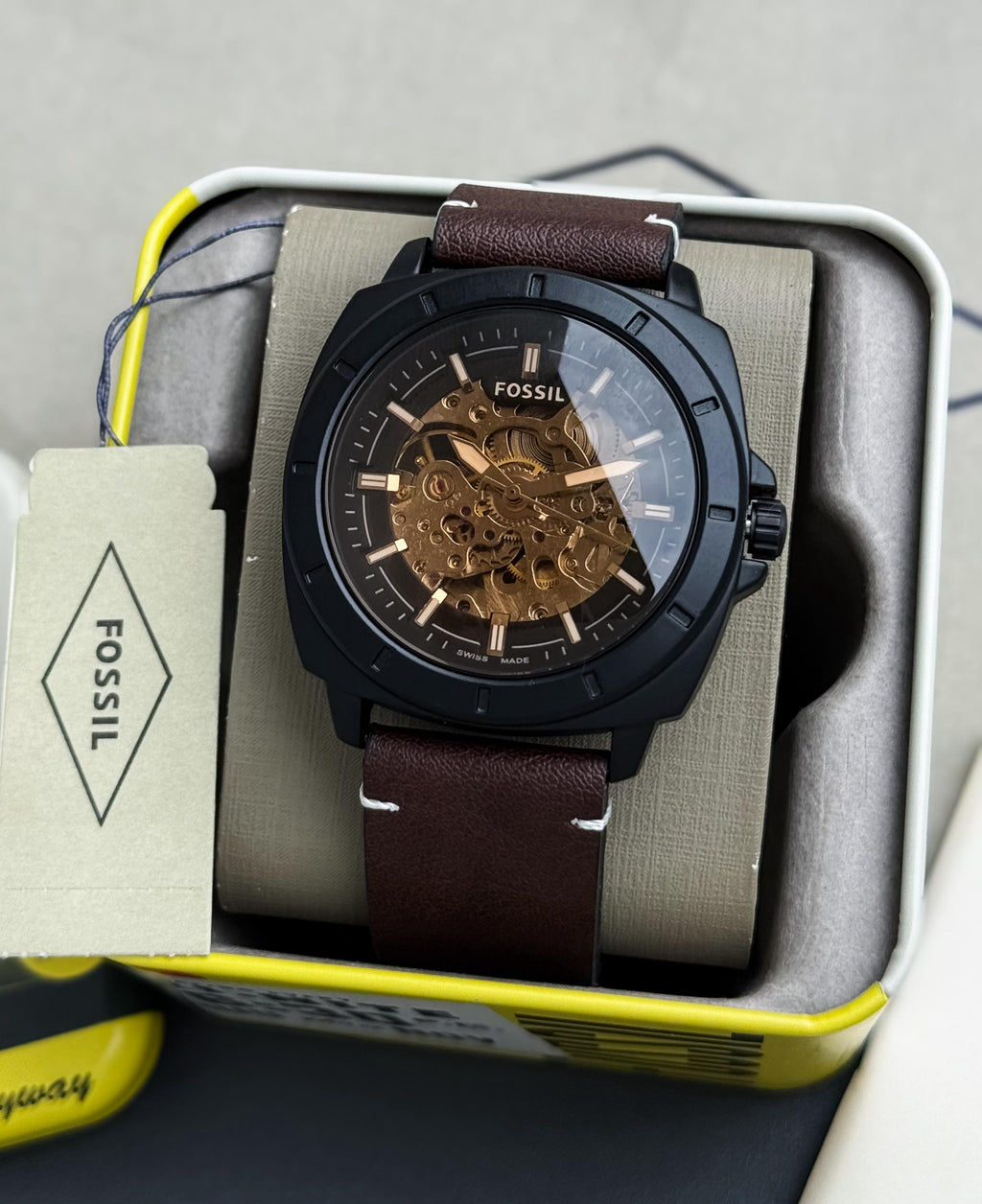 Automatic machinery watch