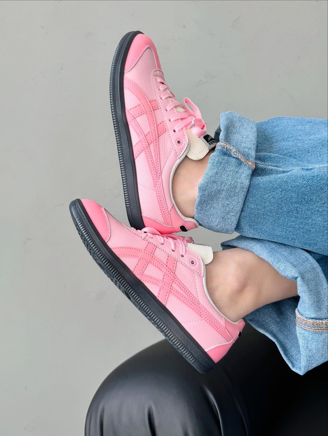 Onitsuka tiger tokuten custom pink