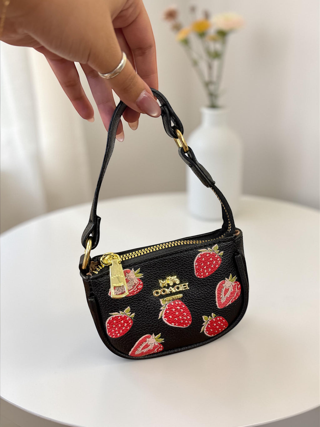 COACH TOP HANDLE MINI BAG