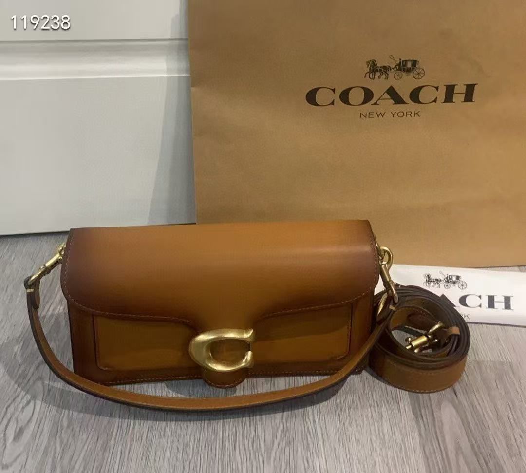 COACH TABBY TWO TONE RUST
