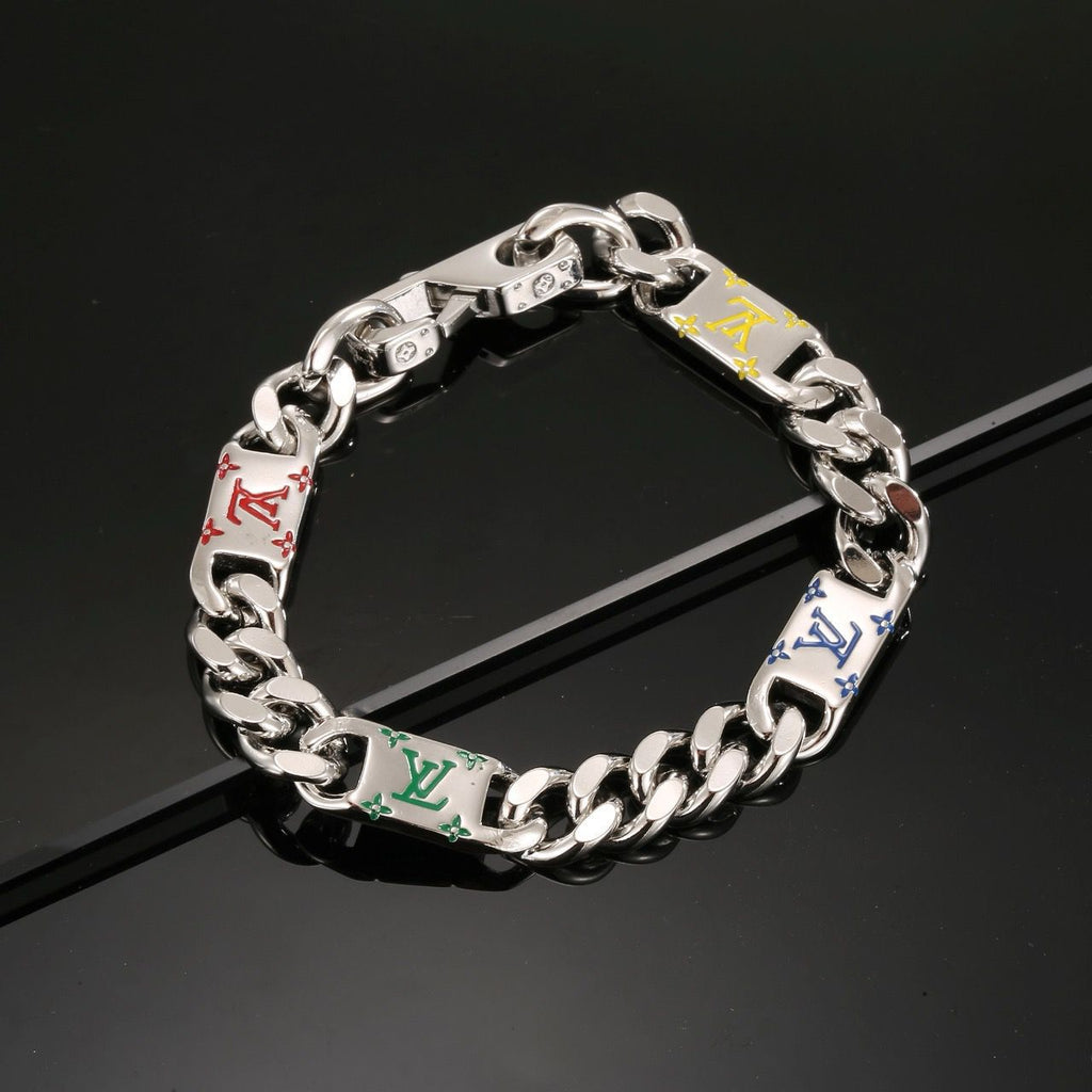 Luxury heavy chain bracelet