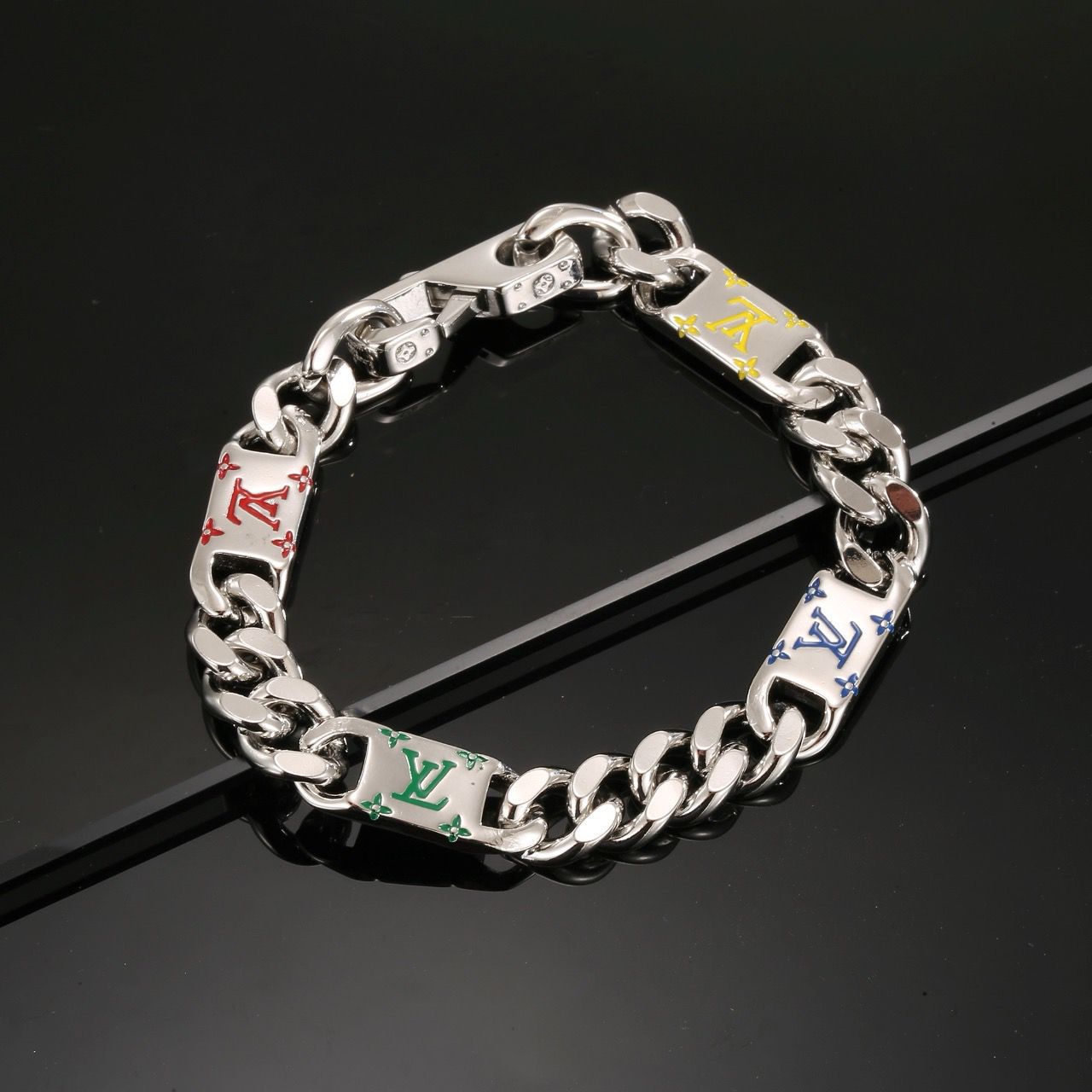 Luxury heavy chain bracelet