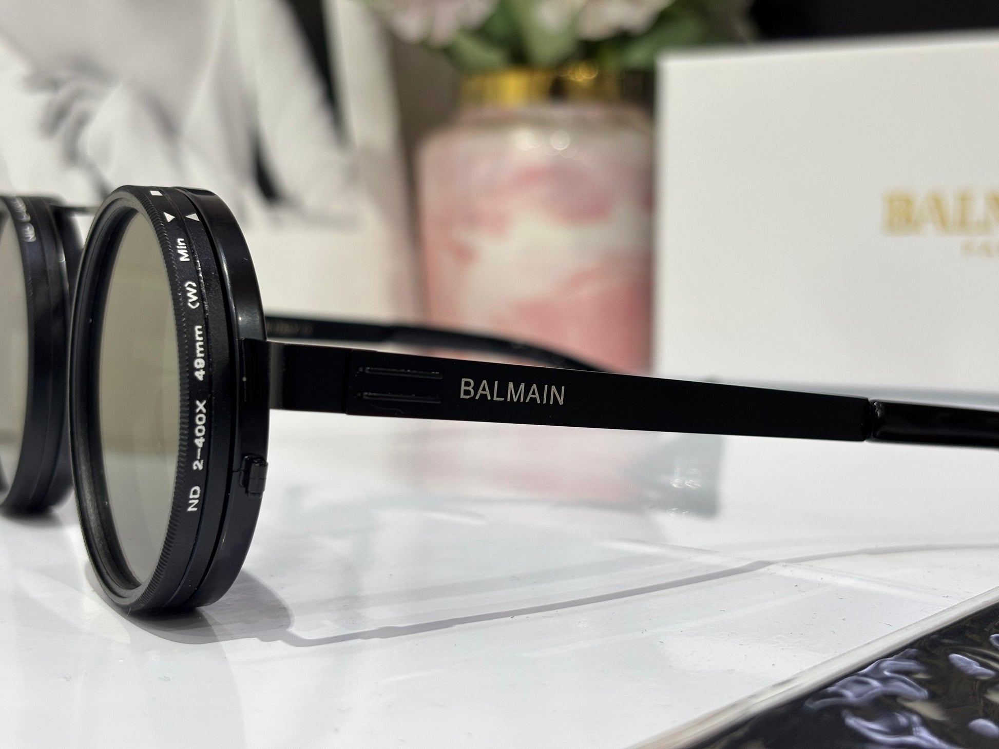 Luxury lens changing dark to light