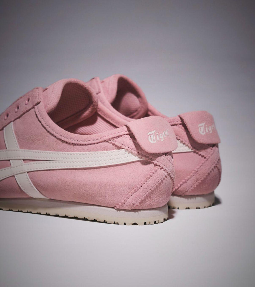 Onitsuka tiger slip on pink suede