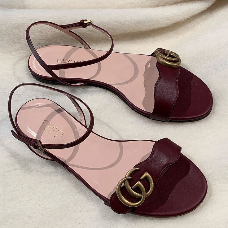 GG MARMONT FLAT SANDALS