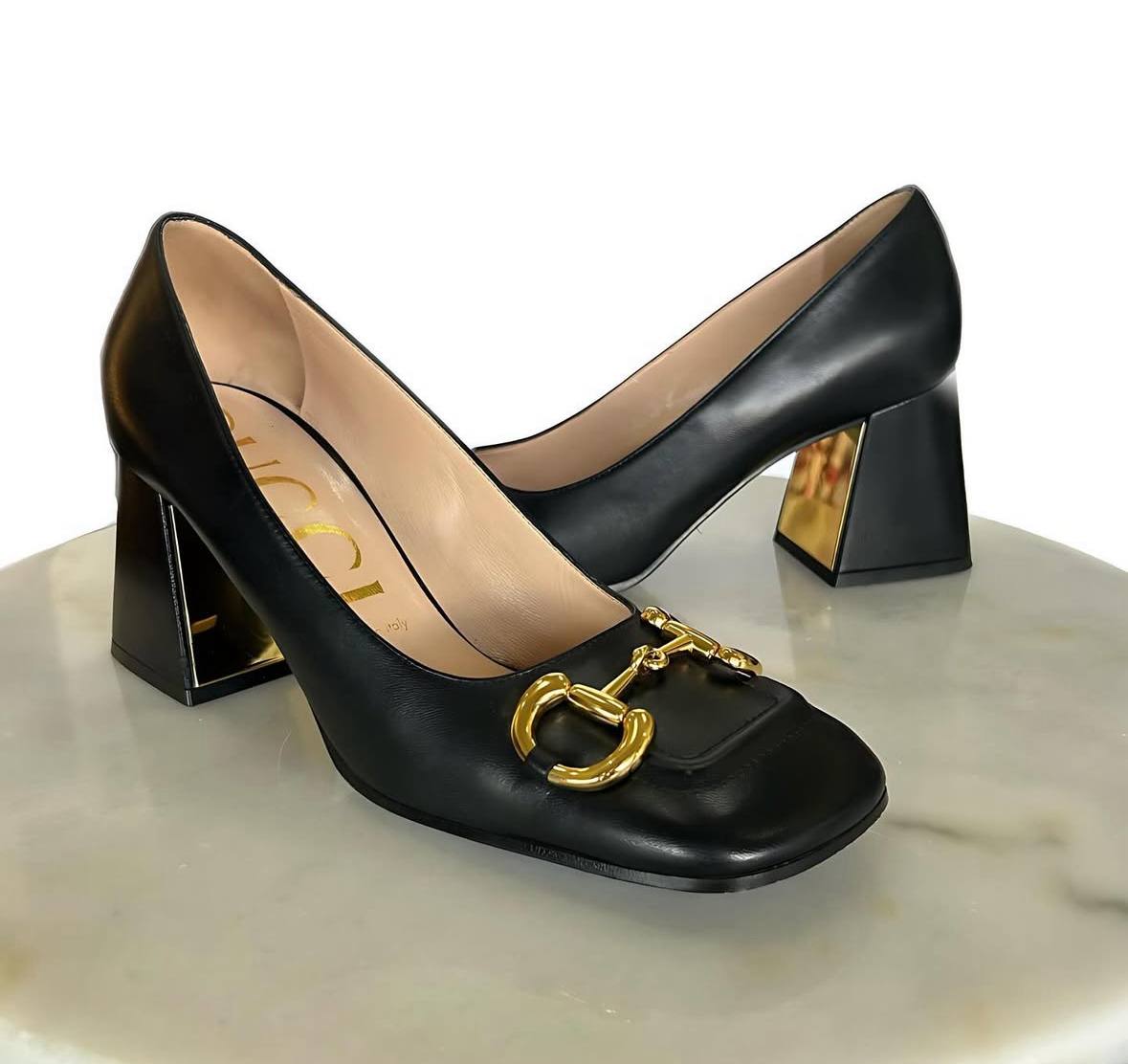 GG Horsebit 75MM Pump Heels