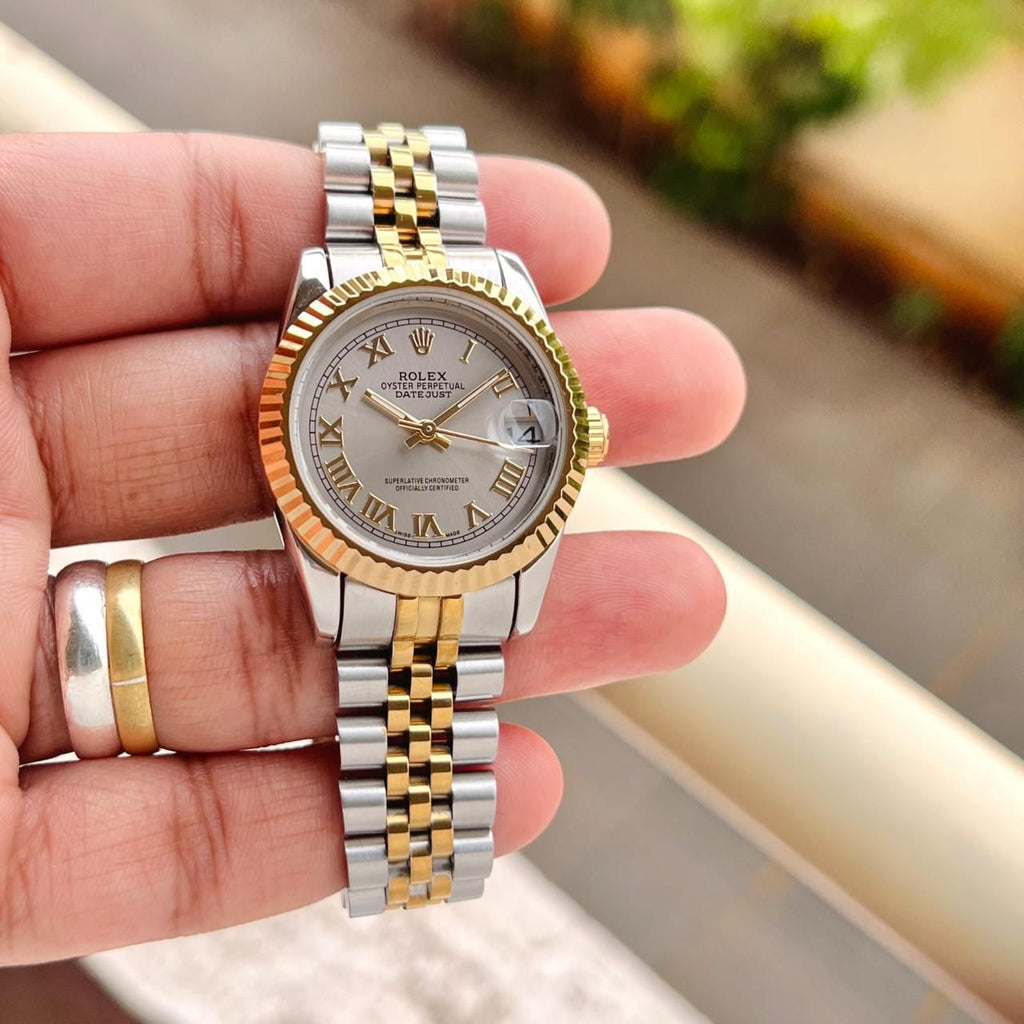 WOMEN'S DATEJUST ROSE GOLD WATCH