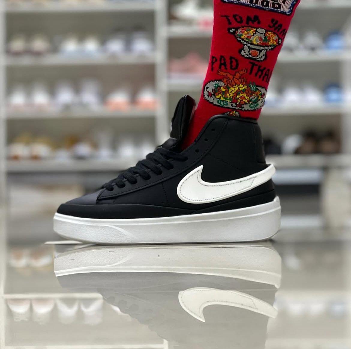 blazer phantom high "BLACK/WHITE"