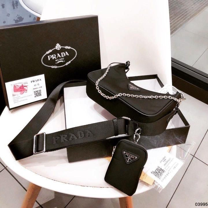 Nylon Parachute Material Crossbody Bag