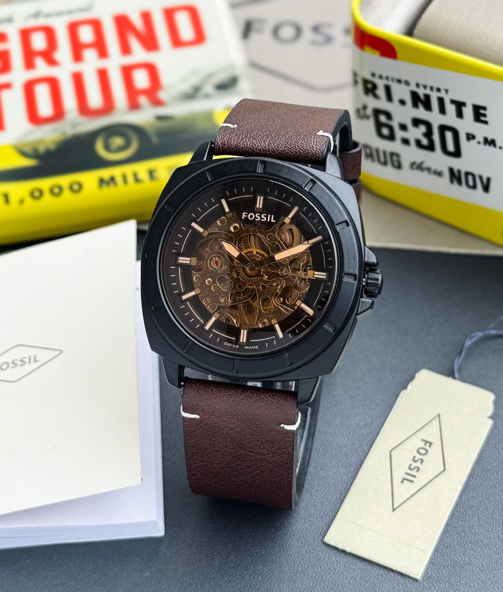 Automatic machinery watch