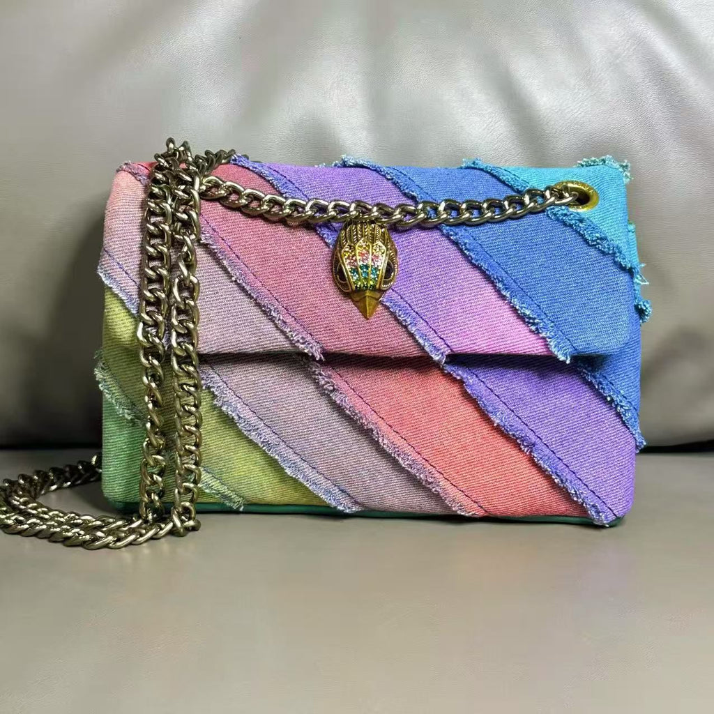 RAINBOW DENIM BAGS