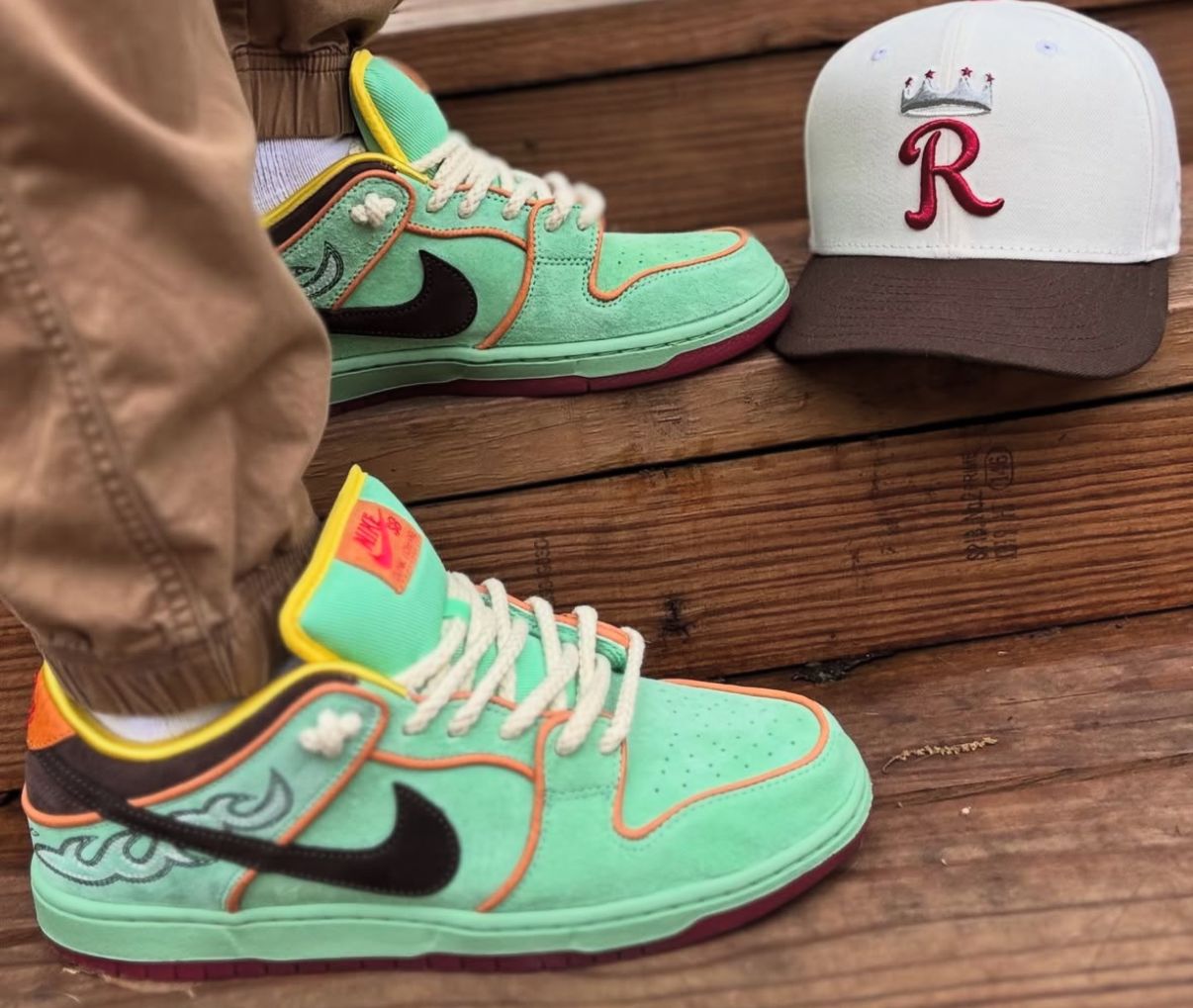 SB dunk rodeo tourmaline