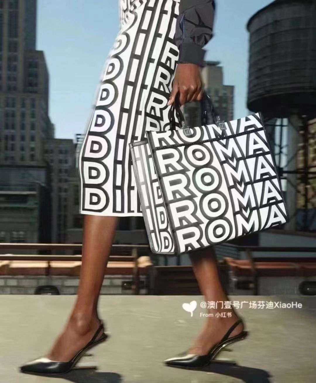 Roma sunshine tote bag