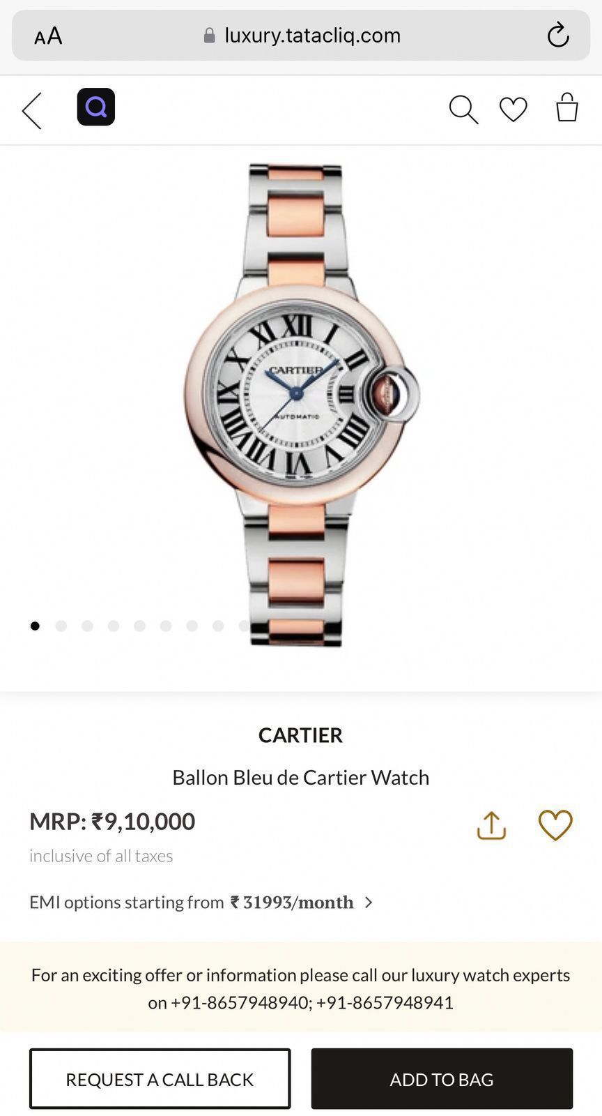 Premium women's watch