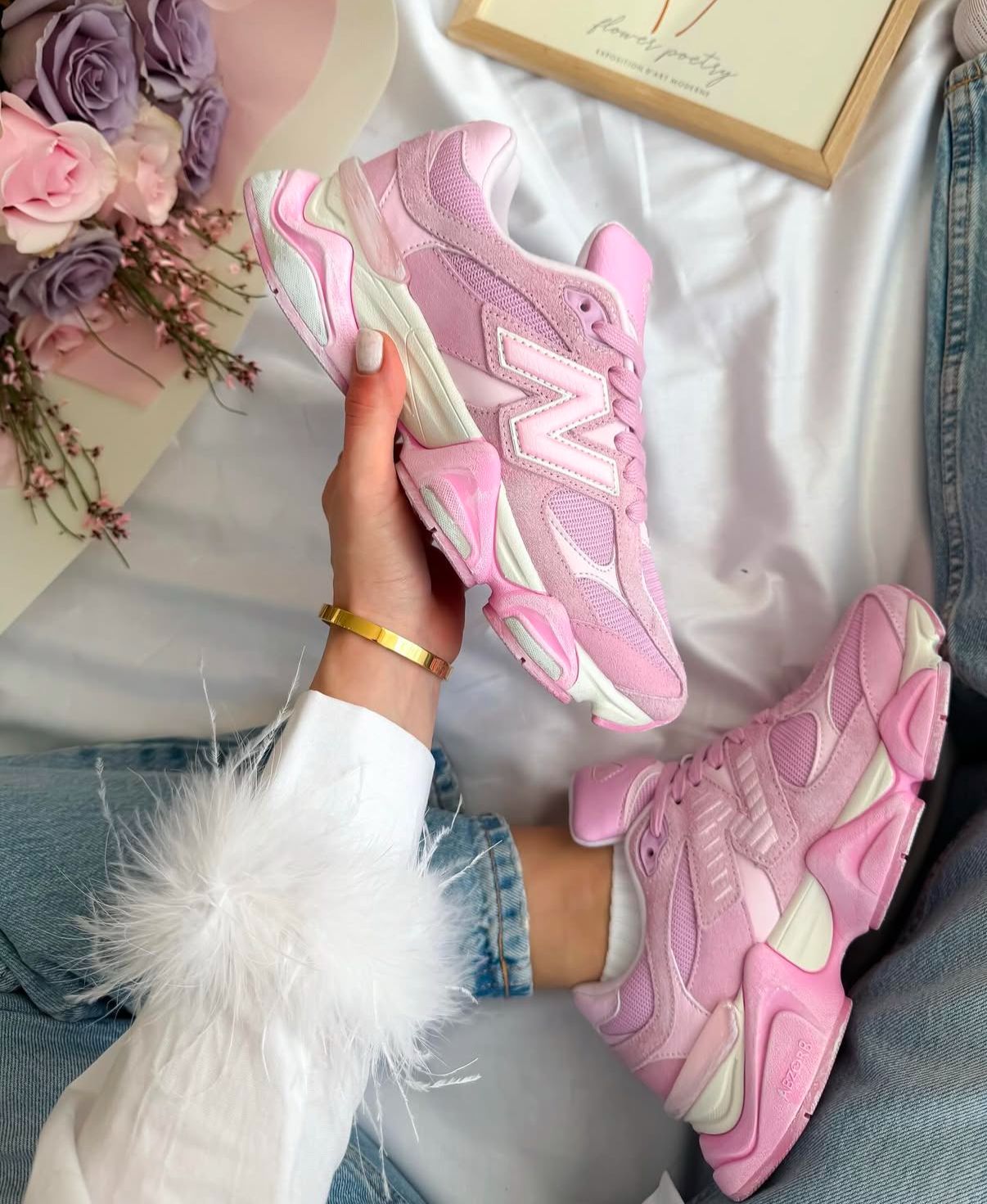 NB 9060 overdye pink