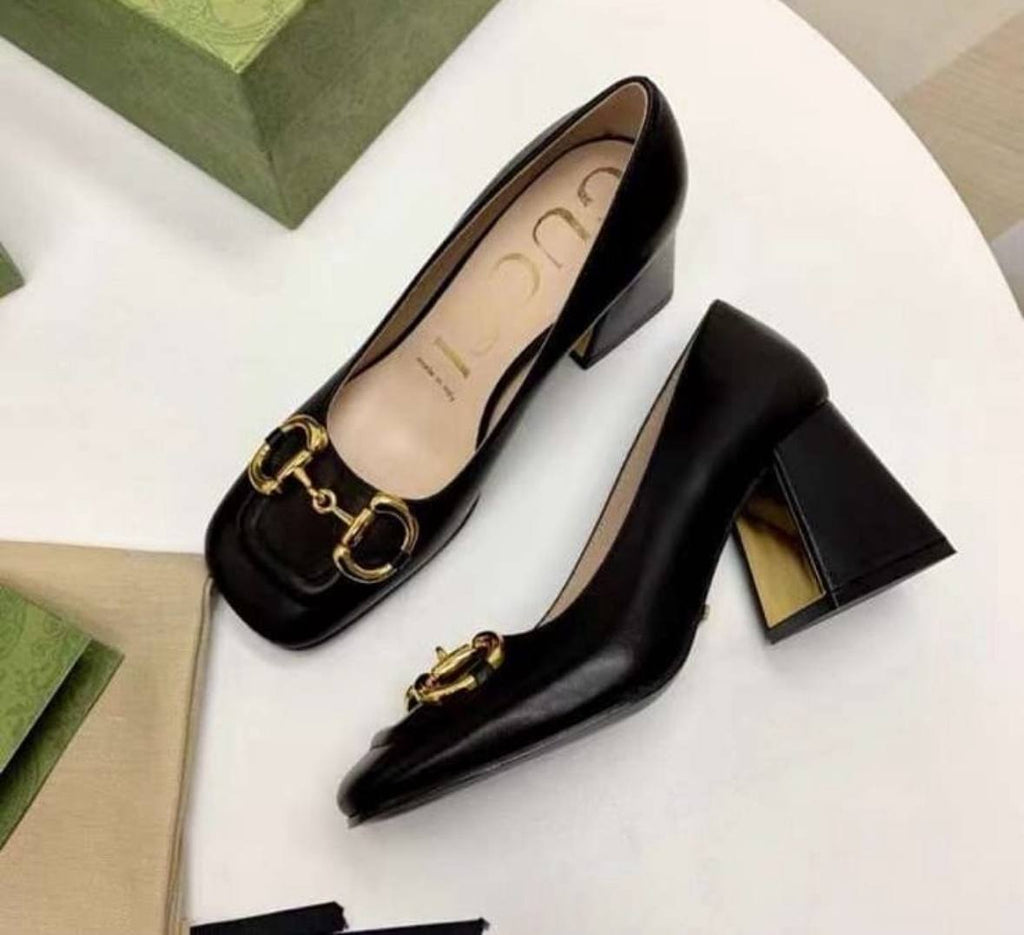 GG Horsebit 75MM Pump Heels