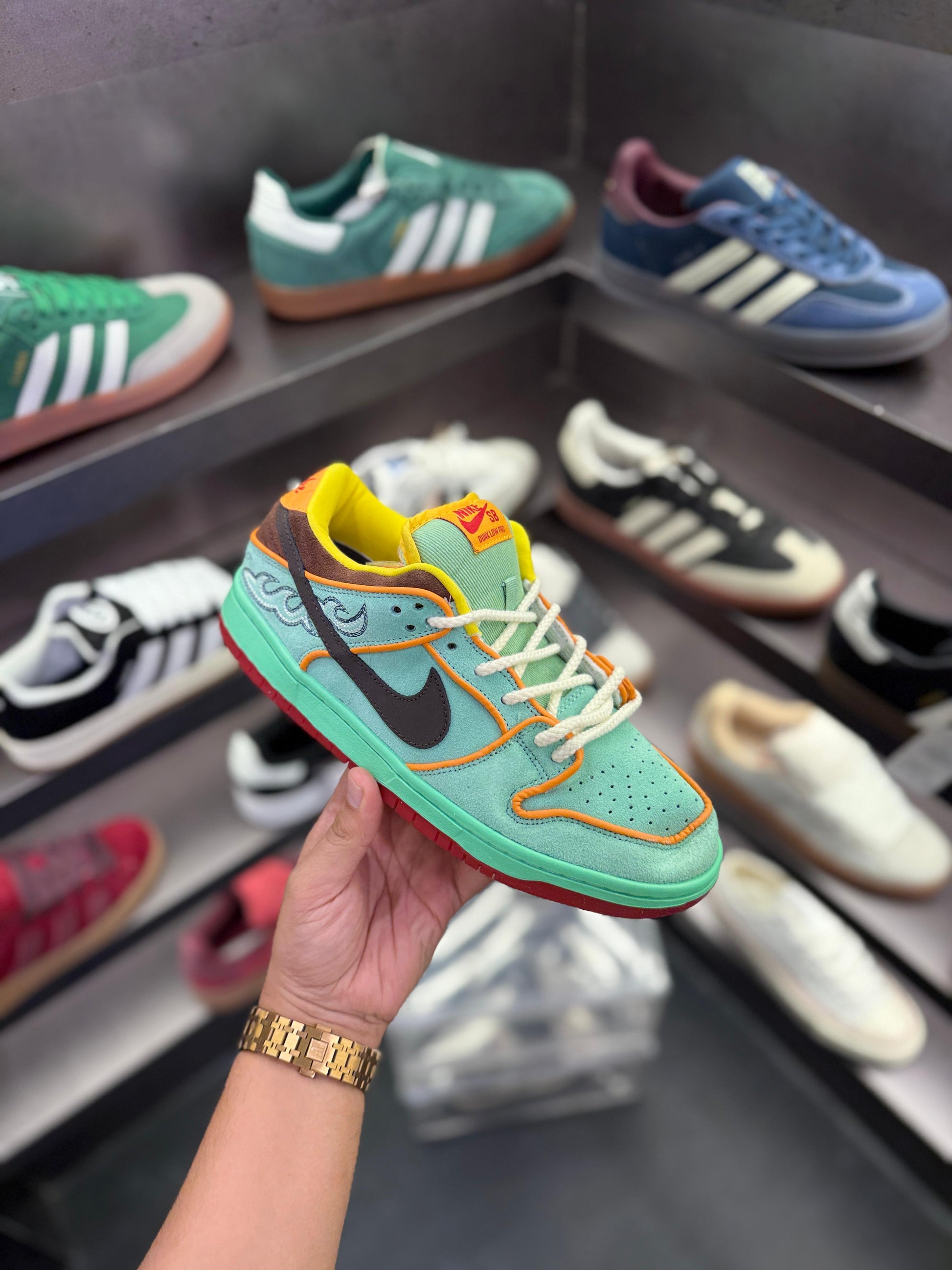 SB dunk rodeo tourmaline