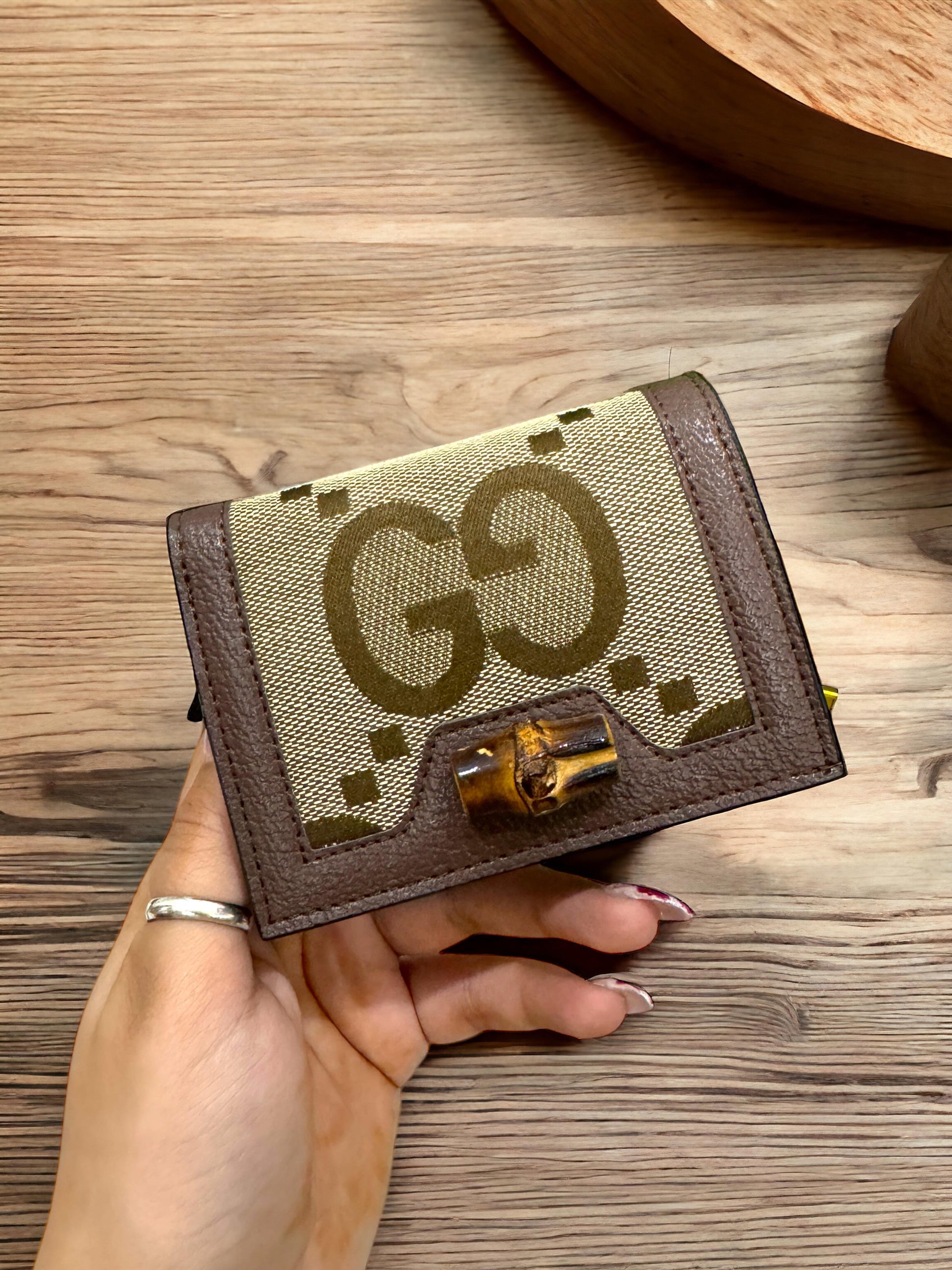 GG small bi-fold wallet