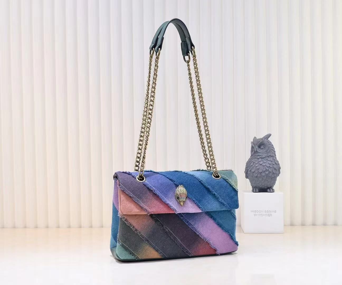 RAINBOW DENIM BAGS